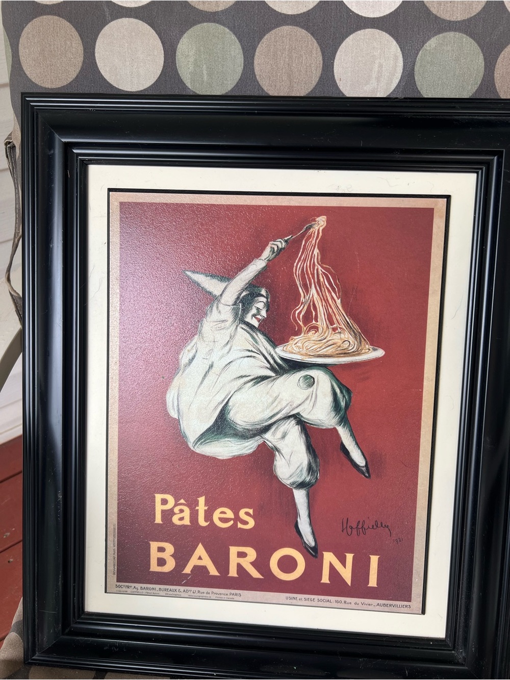 Red Poster Art Print - Framed Kitchen Wall Art